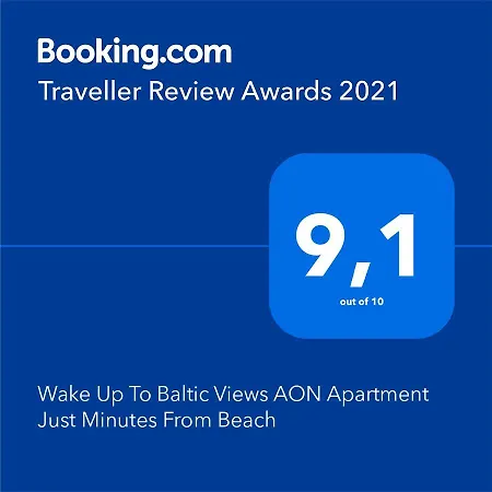 Wake Up To Baltic Views Aon Just Minutes From 아파트 *