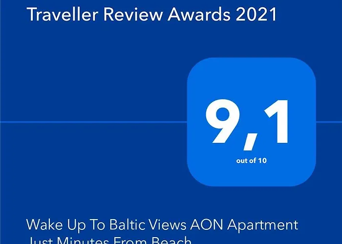 Wake Up To Baltic Views Aon Just Minutes From Apartment *